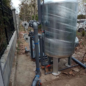 高 檔小區大型魚池凈化系統